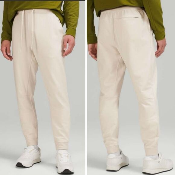 Lululemon City Sweat Jogger White Opal Size M Travel Lounge Minimal Athleisure - Picture 1 of 8
